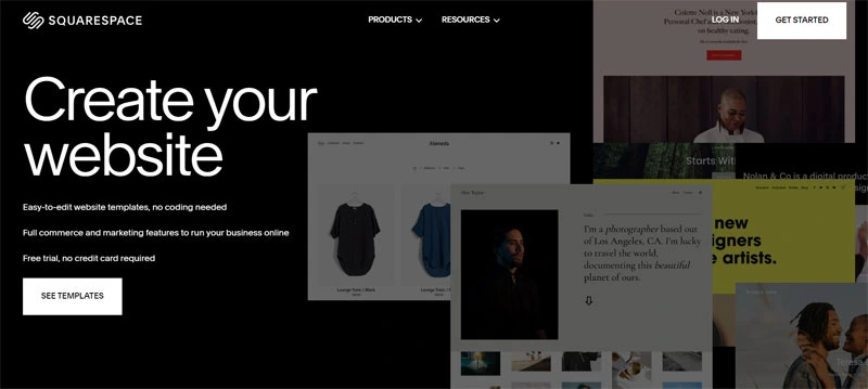 Squarespace stands out for its beautifully designed