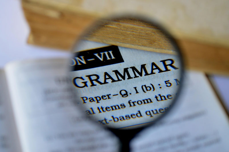 The AutoCorrect feature helps teachers correct grammar